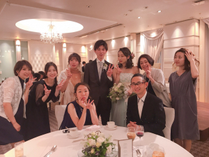 スタッフ佐々木の結婚式へ